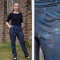 Preview: Lilly  - Eigenproduktion von Graustufen-Stoffe